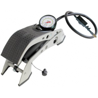 Одноцилиндровый ножной насос с манометром, S131-009500