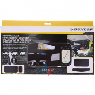 Dunlop asjade hoidik päikesesirmi külge, S131-053233