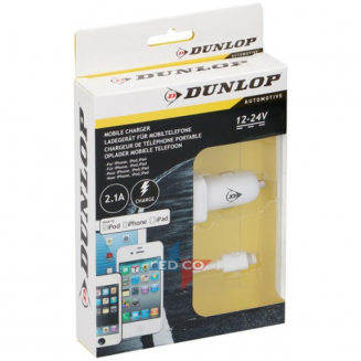 Dunlop mobiililaadija 12V, 2,1A, S131-062471