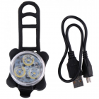 Ladattava polkupyörän LED-ajovalo, 3W, 3,7V,