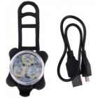 Ladattava polkupyörän LED-ajovalo, 3W, 3,7V,