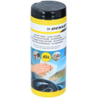 Wet glass cleaning wipes 40pcs, 20*18c