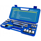 Tool set 52 parts, ½ and 3/8