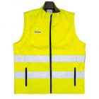  Reflective warming fleece vest with pockets, XL