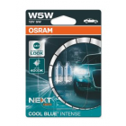 12V W5W 5W Cool Blue Intense 2 kpl