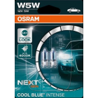 12V W5W 5W Cool Blue Intense 2 kpl
