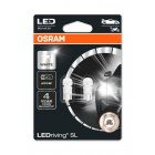 12В LED W5W 6000K 1W W2.1X9.5D 2шт.