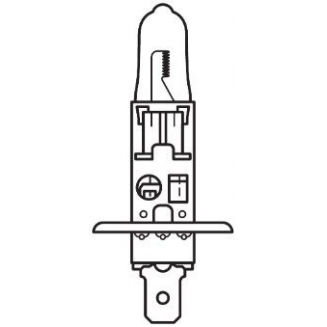 H1 12V 55W Frío Azul Intenso, S152-64150CBN