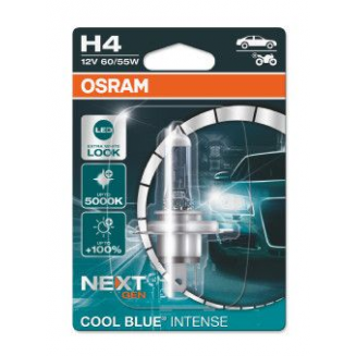 H4 12V 60/55W Cool Blue Intense 1tk, S152-64193CBN01B