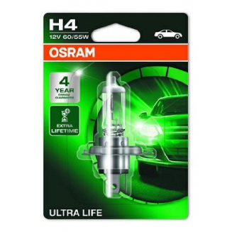 H4 12V 60/55W P43T ULTRALIFE 1xblister, S152-64193ULT01