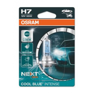 H7 12V 55W Cool Blue Intense 1tk, S152-64210CBN01B
