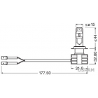 H7 LEDriving 14W 12V/24V PX26D DUO