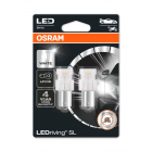 12V LED P21W 6000K 1.4W BA15S 2 kpl