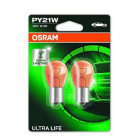 12V 21W BAU15S BLISTER larga vida
