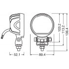 Osram LED työvalo 12/24V VX100-WD 20W