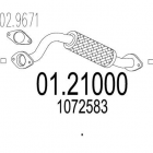 FORD Focus 98- väliputki