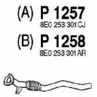 AUDI A4 00- intermediate pipe