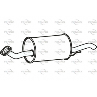 aizmugurējais trokšņa slāpētājs Insight, S161-P27017