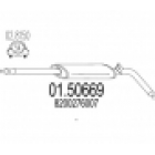silenziatore centrale Megane 02-