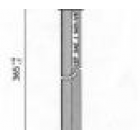 BRAKE HOSE REAR MB A-SRJ