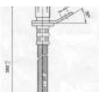 BRAKE HOSE REAR LEFT TOYOTA