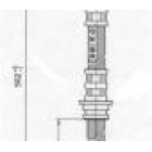 BRAKE HOSE REAR E46