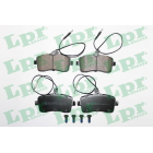 front brake pads P407 1.6-1.8