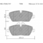 Front brake pads Mini,BMW1