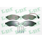 brake pads DUC/BOX 06- (1 sensor)