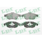 Front axle brake pads