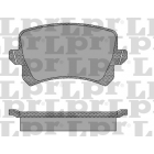 rear brake pads PASSAT 05-