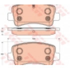 Brake pads for Master,Movano