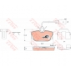 Rear brake pads VW Transporter