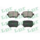 rear brake pads 13- VAG