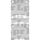 P834 BRAKE PADS