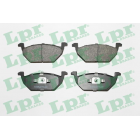 Front brake pads without sensor