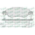 P1081 BRAKE PADS CITROEN