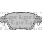 rear brake pads Mondeo III LPR