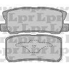 rear brake pads PEUG4007
