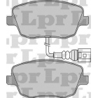 brake pads POLO1,9D 01- AND-GA