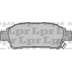 rear brake pads AVENSIS VERSIO