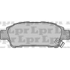 rear brake pads AVENSIS VERSIO