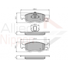Esipid klotsid Dacia Logan MCV 09-