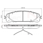 esipiduriklotsid Toyota 12-
