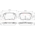 piduriklotsid taga Volvo XC40 17-