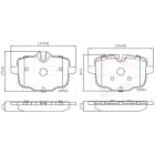 Tag.piduriklotsid BMW5, F10,F11