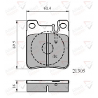 TL piduriklotsid  05P477