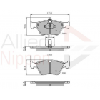 Piduriklotsid OPEL 05P465