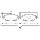 Piduriklotsid MERIVA05P1004