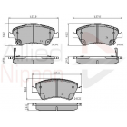Piduriklotsid 05P1316 AURIS